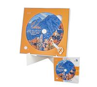 Mini Puzzle CD 144 Pièces pour Adultes - Le Boîtier se Transforme en Support Intégré ! Décor de Bureau Élégant, Cadeau Créatif et Unique, Projet de Détente d'1 Heure (Ark)