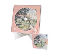Mini Puzzle CD 144 Pièces pour Adultes - Le Boîtier se Transforme en Support Intégré ! Décor de Bureau Élégant, Cadeau Créatif et Unique, Projet de Détente d'1 Heure (Inner Grove)