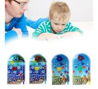 Mini Puzzle De Poche Pinball Pour Enfant, Jeu De Tir De Bureau, Fête, Mini Jouet, Interaction Avec Les Pairs, Perles Labyrinthe, Éjection, Cadeau Aléatoire
