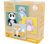 Mini-Puzzle : Foret (Boite de 4)