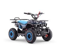 Mini quad 49 cc essence ATV pour enfant, I-Explorer bleu, enfants de 4 à 10 ans