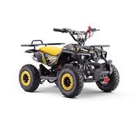 Mini quad 49 cc essence ATV pour enfant, I-Explorer jaune, enfants de 4 à 10 ans