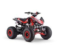 Mini Quad pour enfant 125 cc essence automatique avec marche arrière, rouge, Motors ZXT (pour circuits fermés)