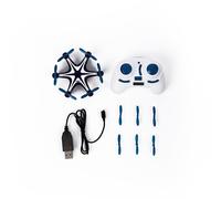 Mini Quadrirotor Bleu Compact, 2.4 Ghz, Gyroscope 6 Axes, 4 Canaux, Design Exquis, Durable
