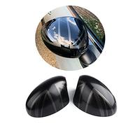 MINI R50 R52 R53 coques de rétroviseurs latéraux, Extérieur Miroir Décor pour Mini Cooper One/S/JCW série R R50 R52 R53 2002-2006(Union Jack Noir)