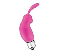 Mini Rabbit Vibrant Étanche Stimulation Clitoridienne Oreilles Vibrantes Piles