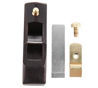 Mini rabot à main à fond plat charpentier rainurage du bois coupe bricolage rabot à bois lame de 13 mm outil de raboteuse durable en bois d'ébène de haute qualité pour lisser les