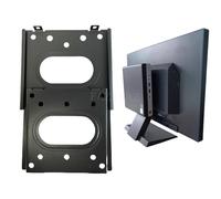 Mini rack pour HP ProDesk Mini PC HP EliteDesk Mini Business Desktop 10-32" Petit rack hôte intégré Support de montage mural en pylo Métal