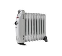 SUPRA OLIA 1000 Radiateur à huile, 1000 W, 10 m², thermostat mécanique, sécurité contre la surchauffe, poignée de transport, poignée toucher froid, silencieux.