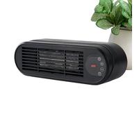 Mini Radiateur Chauffage d'Appoint Électrique avec 2 Vitesses | Chauffage Rapide Réchauffeur De Pièce Pour Intérieur Pièce Bureau Salle De Bains Chambre Garage Tente Voiture Camping-Car