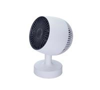 Mini radiateur de bureau à air chaud for, petite maison, électrique silencieux tête vibrante,Énergétique(Rot)