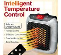 Mini radiateur électrique mural 800W, souffleur d'air chaud avec télécommande, ventilateur de chauffage domestique pour chambre à coucher et salle de bains Heater