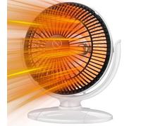 Mini radiateur - Ventilateur thermique portable, radiateur électrique de table, mécanique rapide | Grille de sécurité 200 W à puissance calorifique silencieuse pour appartements, bibliothèqu