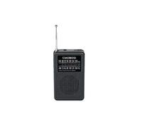 Avizar Mini Radio de Poche à Bandes FM et AM Antenne Télescopique avec port Jack