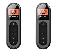 Mini radio FM de poche rechargeable portable 76-108 MHz