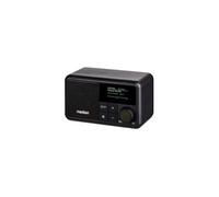 Mini radio portable - MD44822 - 2W RMS - DAB+, FM, Bluetooth - Réveil - Ecran couleur - IPX1 - Noir