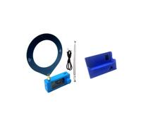 Mini Radio Portable SI4732, Bande Complète LSB, USB, AM, FM, HF, SW, MW, VHF, Écran 1,9 Pouces et Support 3D A