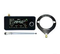 Mini Radio SI4732 entièrement équipée ESP-32-S3 Master Control, puce SI4732, LSB, USB, AM, FM, écran IPS de 4,8 cm, avec antenne télescopique, antenne en forme de beignet