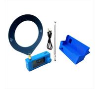 Mini radio SI4732, radio de poche portable à bande complète LSB, USB AM/FM, HF, SW, MW et VHF, écran 1,9 pouce et support 3D.