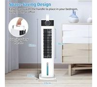 Mini Rafraichisseur d'air Mobile 4 en 1 blanc AQ0524 vendos85 Blanc G