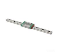 Mini rail de guidage linéaire avec glissière MGN9C pour imprimante CNC et équipement semi-conducteur, options de longueur 100 mm, 150 mm, 200 mm, trous de montage (100 mm)