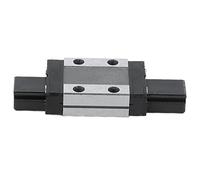 Mini rail de guidage linéaire |Rail en acier à roulement de haute précision pour bricolage/automatisation/imprimantes 3D |Hauteur robuste de 6,5 mm, filetage M3 (MGN9C)