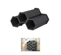Mini-rangement empilable pour 3 bouteilles