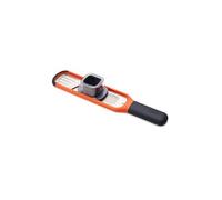 Joseph Joseph Râpe et trancheur Handi-Grate 2-en-1, lames en acier inoxydable affûtées – Orange