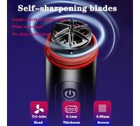Mini Rasoir électrique, 8 * 3cm 7000rpm USB Rechargeable Shaver IPX7 étanche 90 Jours D'utilisation Prolongée Pour La Maison, La Voiture, Les Voyages