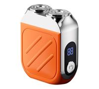 Mini rasoir électrique avec écran numérique - Rasoir électrique avec chargement USB - Pour voyage, maison, salle de bain, douche, camping, hôtel et voyage d'affaires