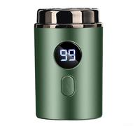 Mini rasoir électrique compact de toilettage qui est à la fois efficace et entièrement résistant à l'eau (vert)