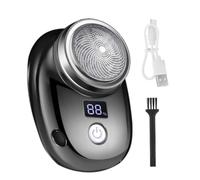 Mini rasoir électrique,Mini rasoir électrique portable à affichage numérique LED | Rasoir étanche à charge rapide antirouille pour les poils du corps, les poils de la poitrine, les des jambes, l