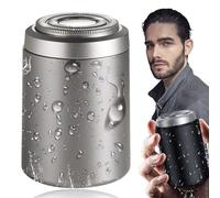 Mini Rasoir Electrique Partie Intime, Rasoir A Capsule, Rasoir A Capsule Intime, Rasoir A Capsule Partie Intime, Capsule Razor (Silver)