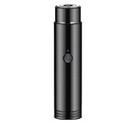 Mini rasoir électrique pour les hommes Portable USB Razor Razor humide et sec Utilisation du rythme électrique rotatif pour le voyage noir