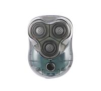 Mini Rasoir Électrique Rechargeable for Homme avec Chargement Usb Et Lame Magnétique Facile À Retirer, Démarrage Par Un Seul Bouton, Trois Lames for la Maison(Teal)