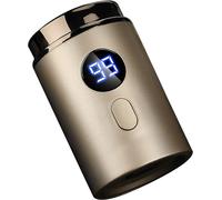 Mini rasoir électrique, rechargeable, lavable sur tout le corps, rasoir de voyage portable pour hommes, connecteur de charge de type C, or
