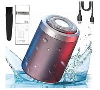 Mini Rasoir Électrique Sopami, Mini Rasoir Électrique Portable Sopami, Rasoir Électrique - Argent Métallisé