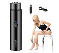 Mini rasoir électrique | Trimmer rechargeable de la barbe Machines à rasage compact imperméables Rasage unisexe Machine poche tranche barbe, rastrains polyvalents USB pour les lèvres du visage Chin ja