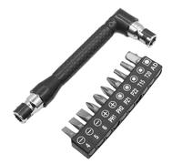 Mini Ratchet Set - 11 Pieces Universal Precision Heavy Duty, 11x3.5cm Tight Spaces Household Ratchet Wrench for Electrician Repair | Motorcycle Bike Car Computer Plumbing Tool Kit