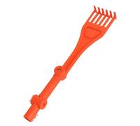 Mini râteau pour un nettoyage efficace des gouttières avec poignée rotative conçue pour enlever les feuilles et les débris de jardin dans les espaces extérieurs