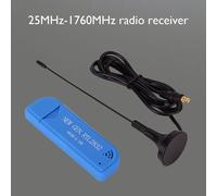 Mini récepteur de télévision numérique USB 2.0 DAB FM RTL2832U R828D SDR RTL-SDR A300U 25MHz-1760MHz, bâton de réglage de fréquence de réception