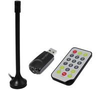 Mini-récepteur DVB-T - LOGILINK - USB 2.0 - FM et DAB - Télé et radio - Télécommande incluse