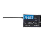 Mini récepteur FLYSKY FS-A8S V2 2,4 GHz 8 canaux, sortie PPM I-BUS SBUS pour avion Flysky FS-I6 FS-I6S FPV R
