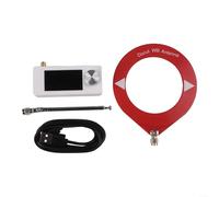 Mini récepteur radio portable SI4732 avec 1 écran couleur IPS de 9 pouces et batterie 800 mAh pour AM FM LSB USB Broadcasting (C)