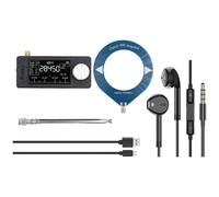 Mini-récepteur radio portable SI4732 pour diffusion pleine bande, contrôle ESP32-S3, avec antenne cadre/écouteurs