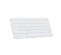 Mini Rechargeable Bluetooth Keyboard for Mac - White