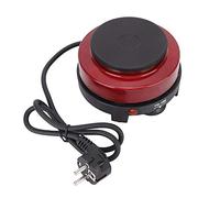 Mini Réchaud électrique, Brûleur à plaque chauffante portable 500W, Chauffe-eau multifonction pour le thé à la maison, Réchaud de comptoir de cuisson pour bouillie/pot de soupe -Rouge