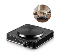 Mini Réchaud Électrique Portable,5 niveaux de puissance de feu,1000W Plaque de cuisson électrique
