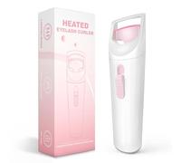 Mini recourbe-cils électrique chauffant avec 3 modes de chauffage et batterie de 800 mAh, rechargeable par USB, outils de maquillage pour femme, cadeau - Curling naturel, longue durée 24 heures