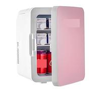Mini réfrigérateur 10L voiture réfrigérateur Portable congélateur refroidisseur et plus chaud stockage soins de la peau cosmétique nourriture boisson for usage domestique voiture ( Size : Pink 1 )